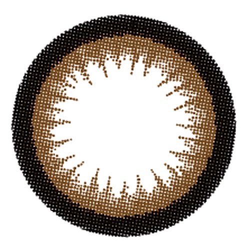 Angel Color One Day Bambi Series 10 Pcs/Box 14.2Mm -0.75 Almond Japan